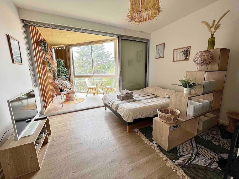 The Jungle Studio, Loggia & Parking Dans Residence Роман-сюр-Изер Экстерьер фото