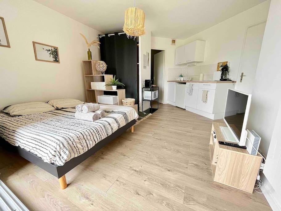 The Jungle Studio, Loggia & Parking Dans Residence Роман-сюр-Изер Экстерьер фото